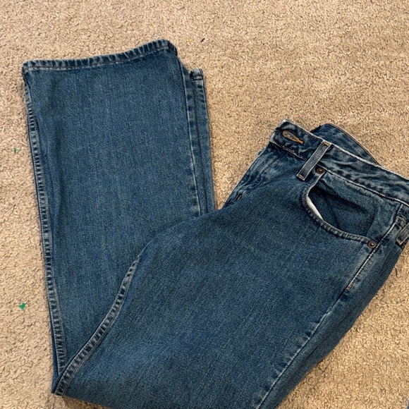 LONDONJEAN Women's Straight Leg Blue Jeans - Picture 7 of 7